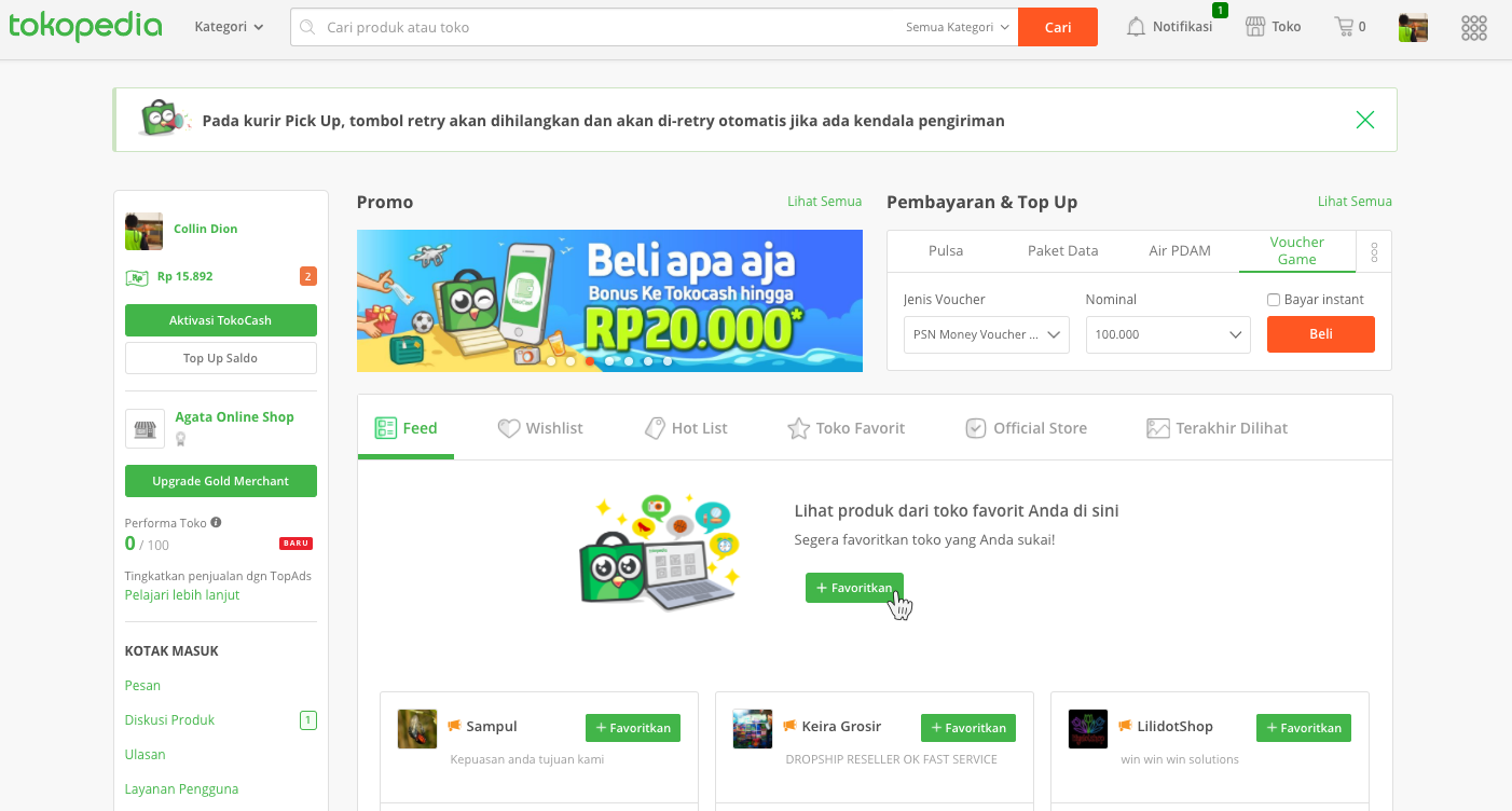 Kode Promo Tokopedia Feb 2018 + CASHBACK Rp500000  ShopBack