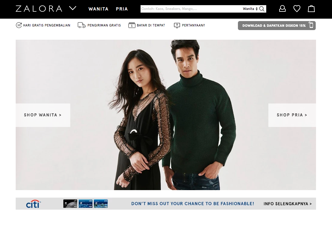 Voucher ZALORA  Indonesia Feb 2019 4 CASHBACK ShopBack