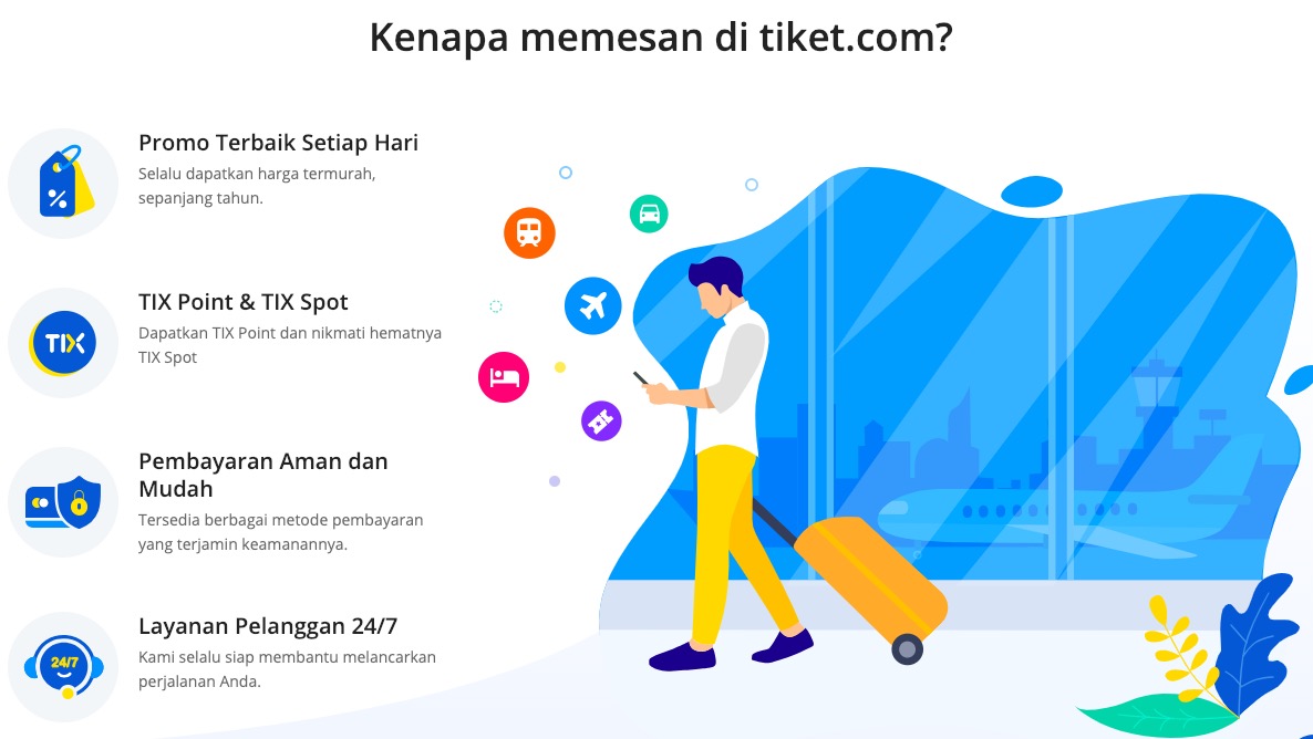 Promo Tiket.com - Kode Promo Diskon Rp600rb September 2019 