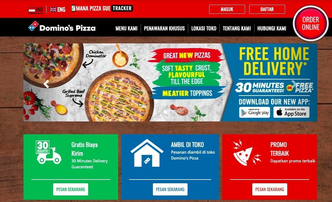 Dominos Pizza Promo - Diskon Pizza 50% Off Juli 2019 