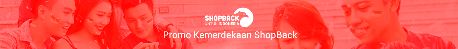 Promo 17 Agustus 2018, Diskon Kemerdekaan + Cashback 