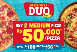 Dominos Pizza Promo - Diskon Pizza 50% Off Juli 2019 