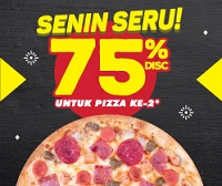 Dominos Pizza Promo - Diskon Pizza 50% Off Mei 2019  ShopBack